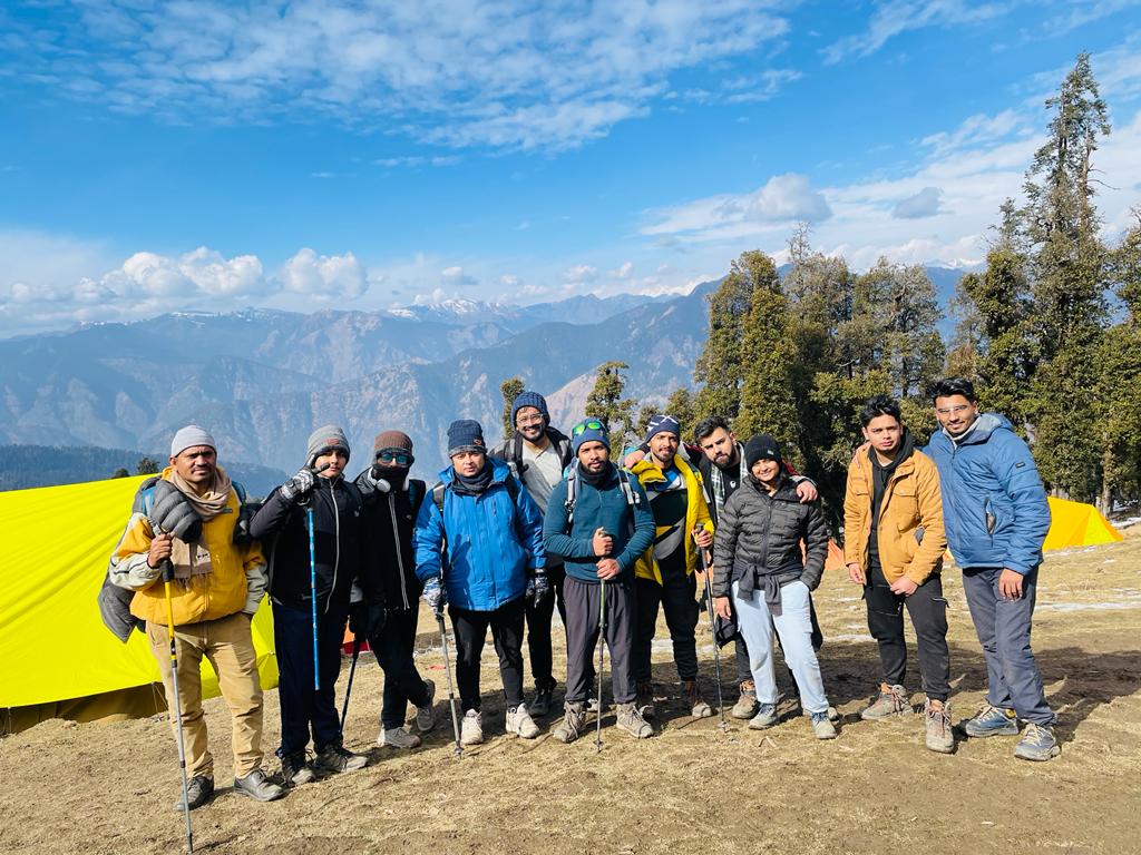 Kedarkantha trek in April