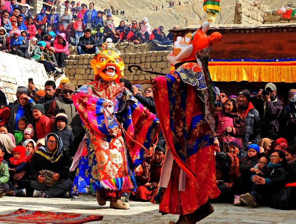 cham festival at leh palace
