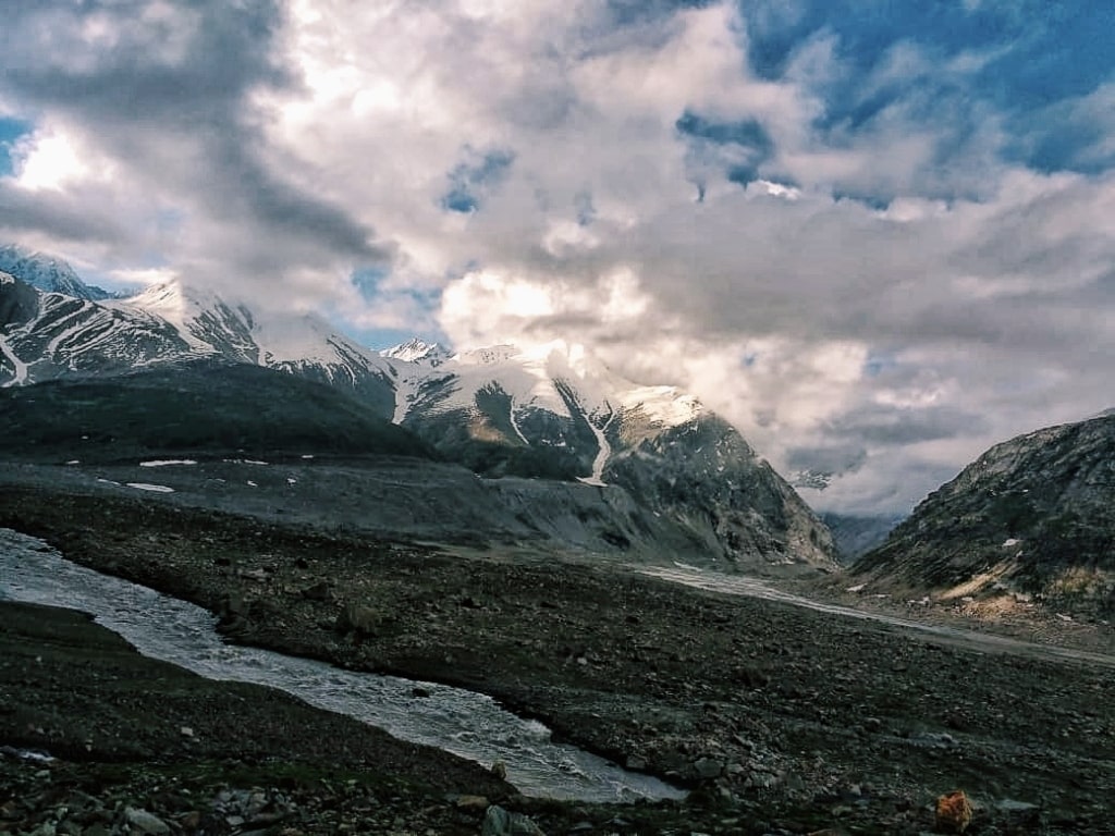 barren spiti valley in july