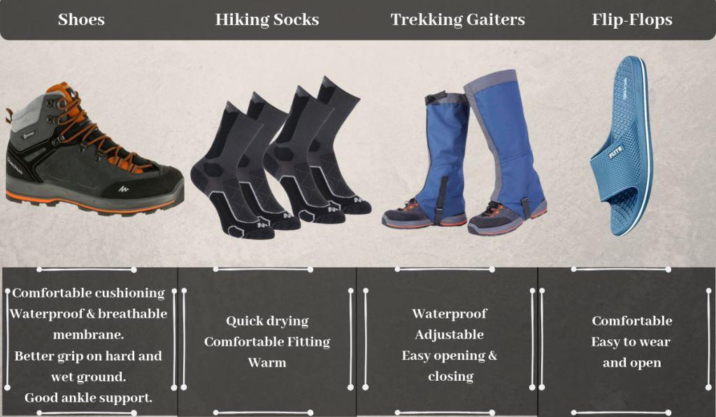 trekking shoes