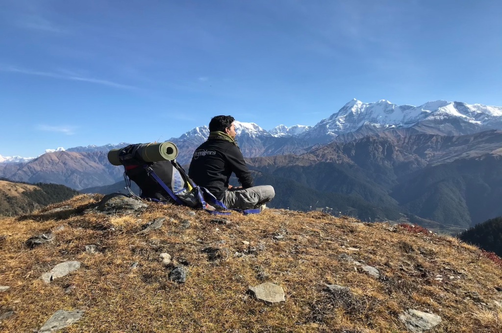 kedarkantha trek summit view