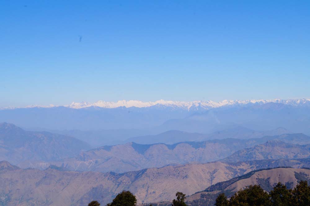 view from nag tibba summit