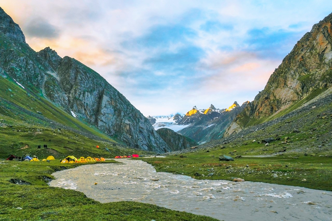 Hampta Pass trek in August