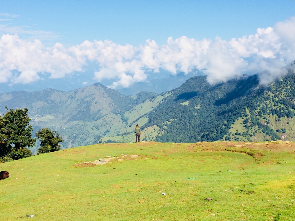 Chopta Valley view vast green meadows