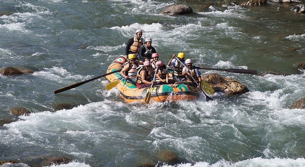 rafting in kasol