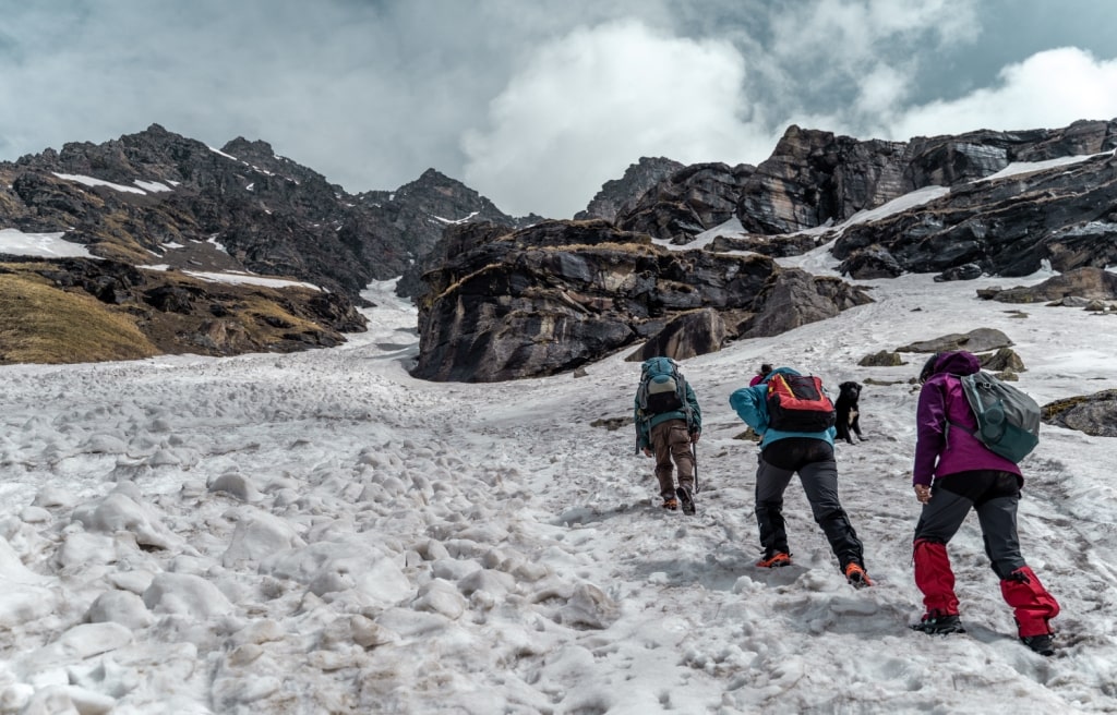 enroute rupin pass trek