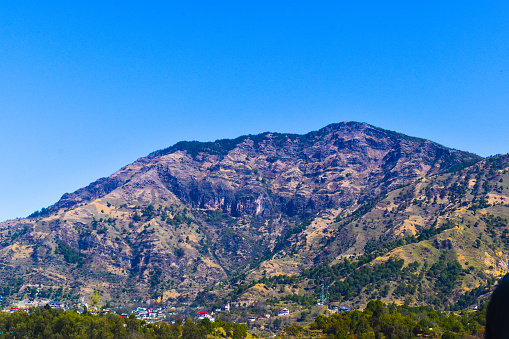 Kufri valley Shimla covered in Snow