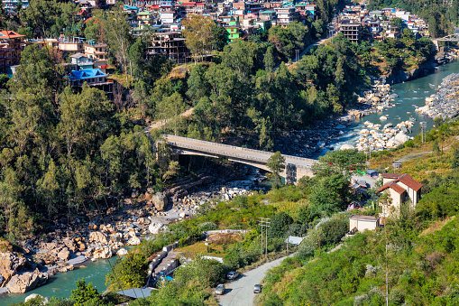 View of Sutlej River Himachal Pradesh