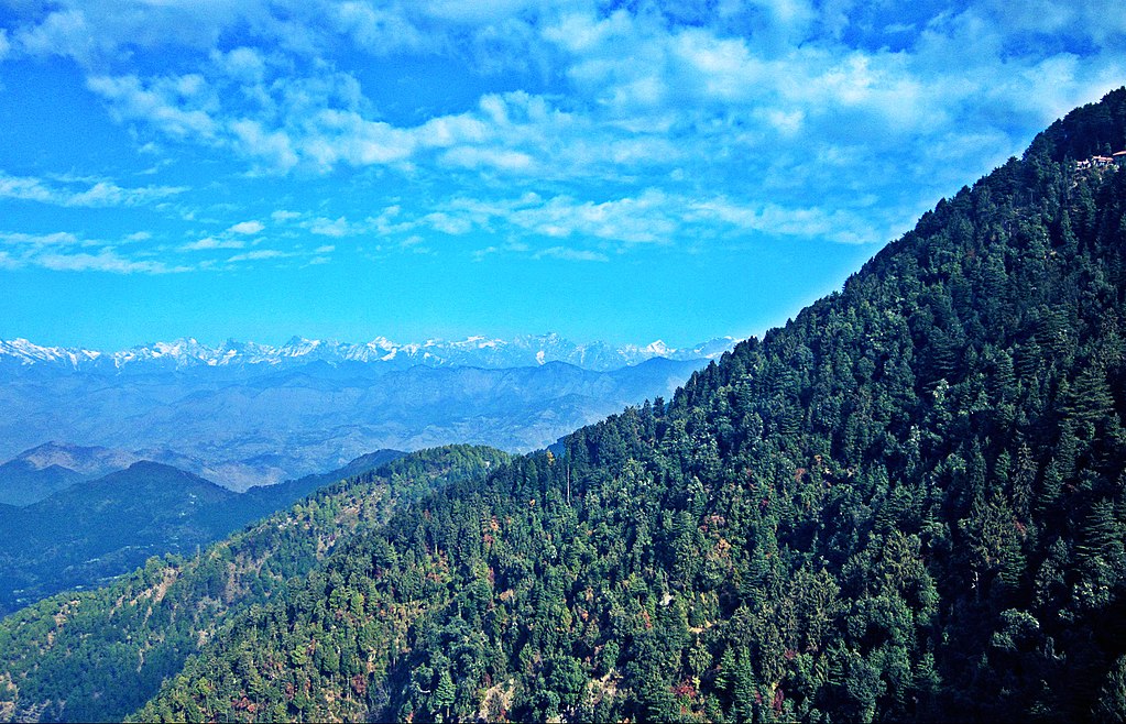 himalayan view from dalhousie