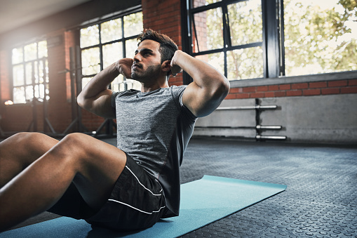 crunches workout at home